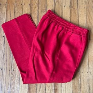 EUC J Crew wool cropped pants in great color